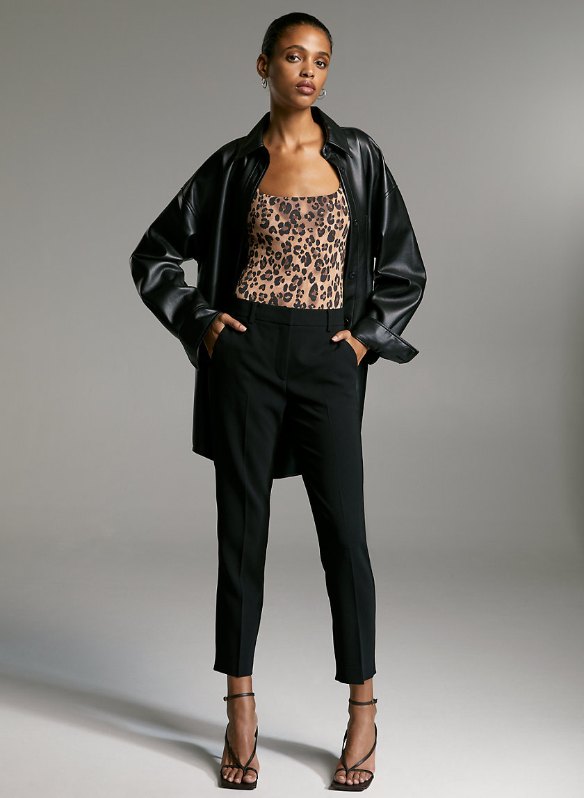 QUENTIN PANT - Mid-rise slim-leg trousers QUENTIN PANT - Mid-rise slim-leg trousers