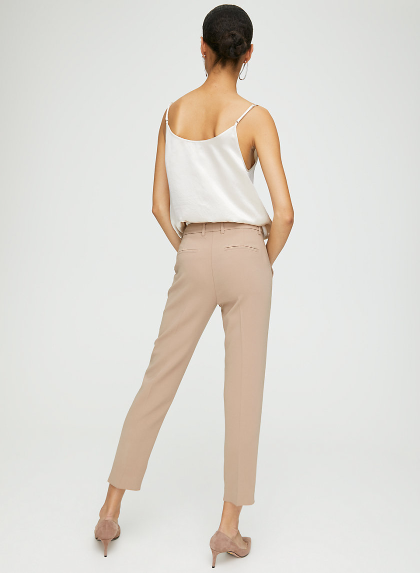 QUENTIN PANT - Mid-rise slim-leg trousers QUENTIN PANT - Mid-rise slim-leg trousers