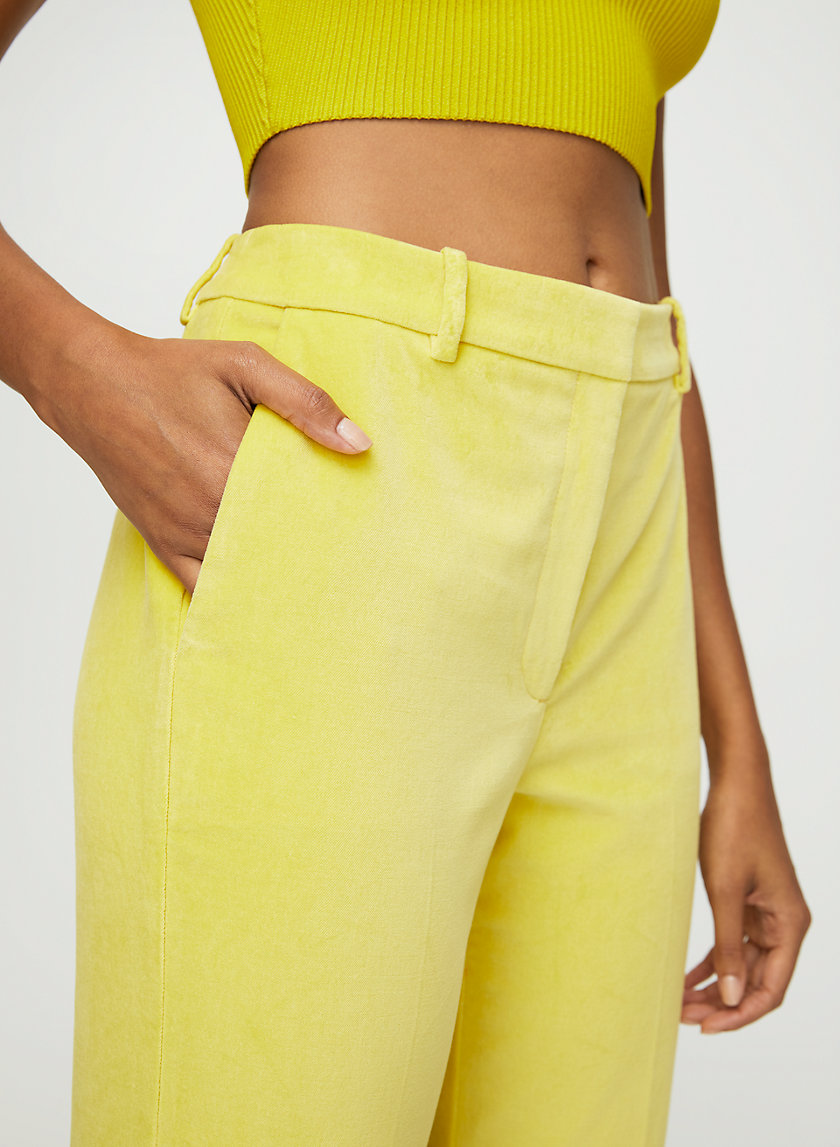 WYATT VELVET PANT - Skinny velvet trousers WYATT VELVET PANT - Skinny velvet trousers