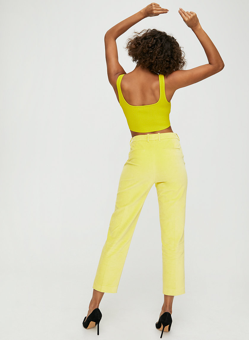 WYATT VELVET PANT - Skinny velvet trousers WYATT VELVET PANT - Skinny velvet trousers