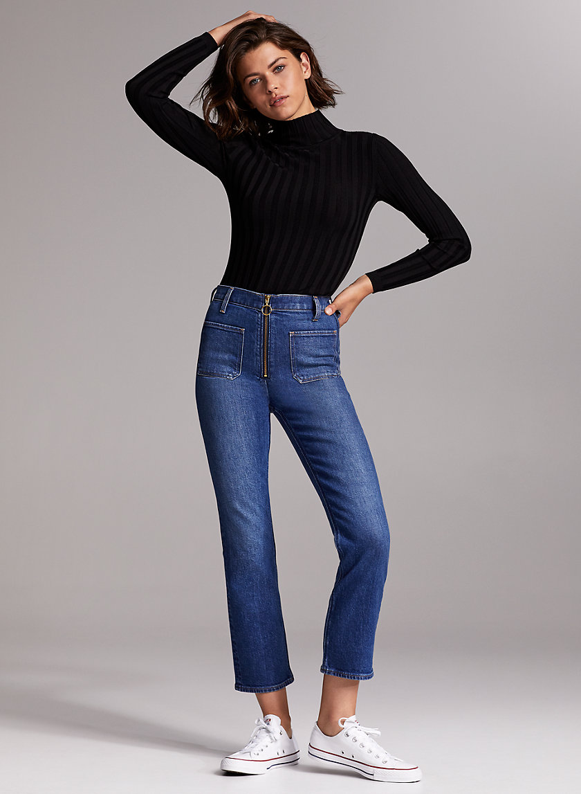 THE JUST PEACHY STRAIGHT - High-waisted straight leg jean THE JUST PEACHY STRAIGHT - High-waisted straight leg jean