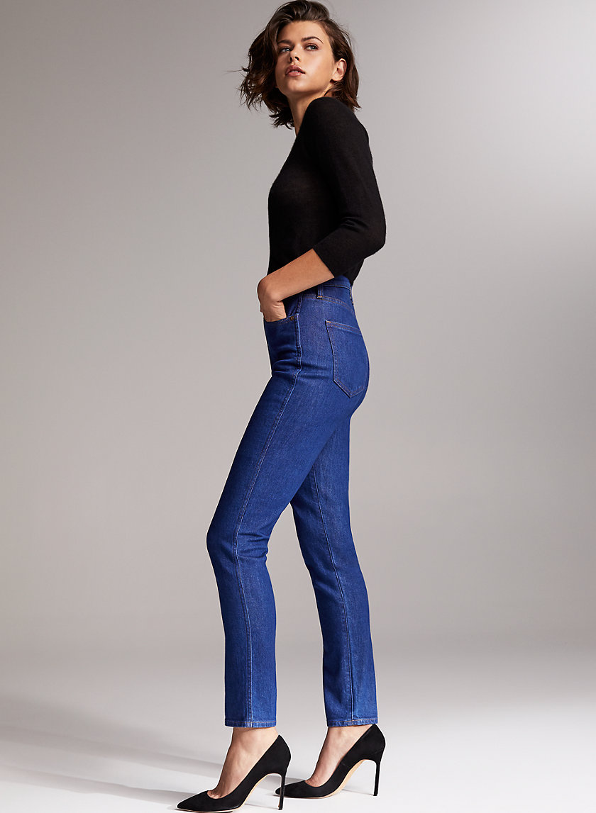 Denim Forum THE ANJELICA SLIM | Aritzia 
