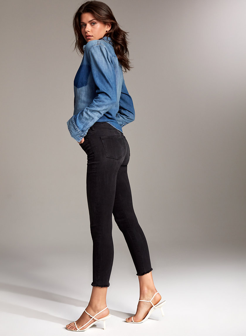 THE NICO MID CROP - Cropped mid-rise jean THE NICO MID CROP - Cropped mid-rise jean