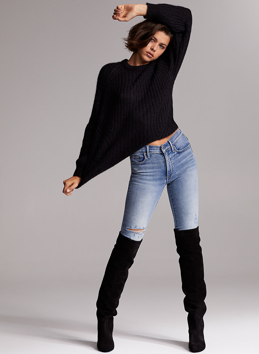 THE NICO MID CROP - Cropped mid-rise jean THE NICO MID CROP - Cropped mid-rise jean
