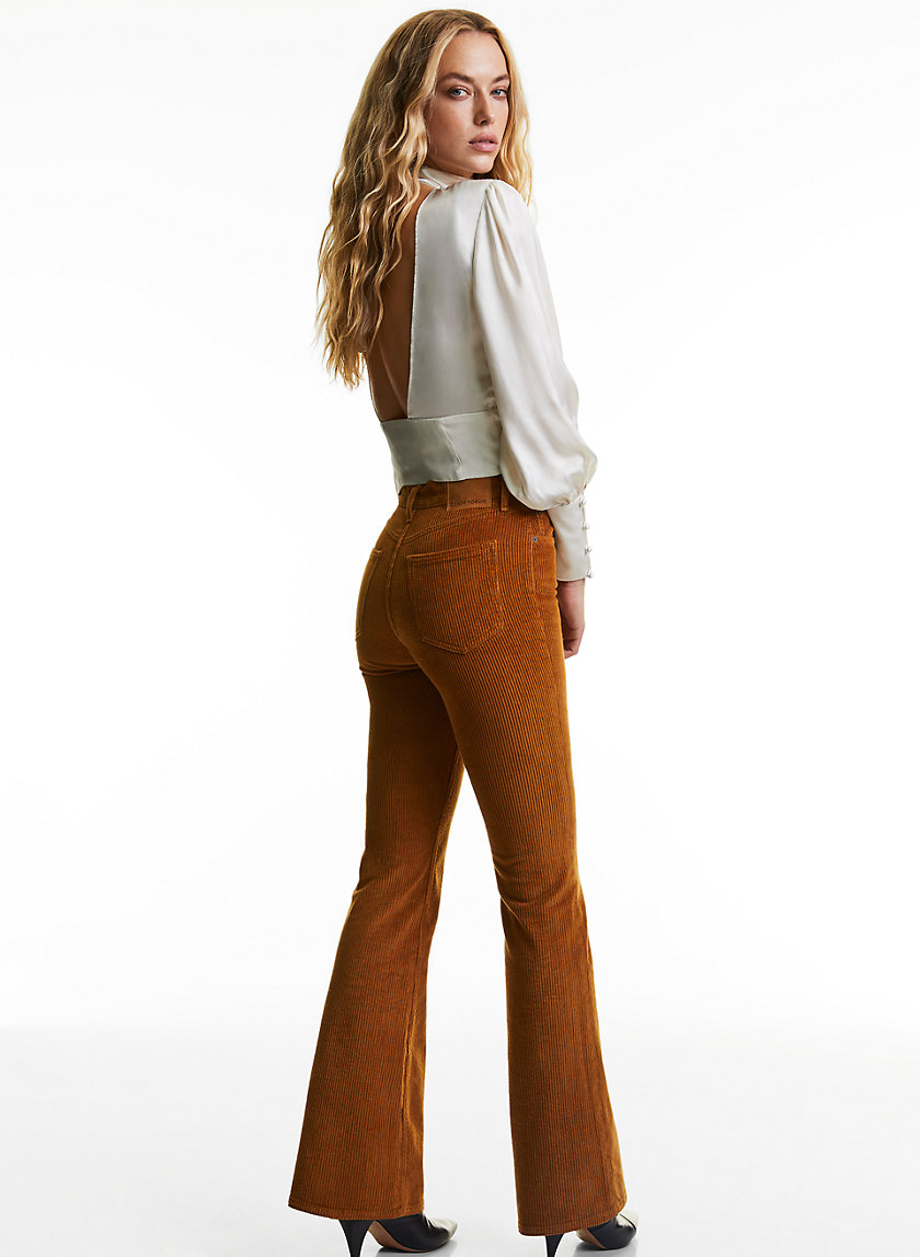 THE MARIANNE FLARE - Flared corduroy jeans THE MARIANNE FLARE - Flared corduroy jeans