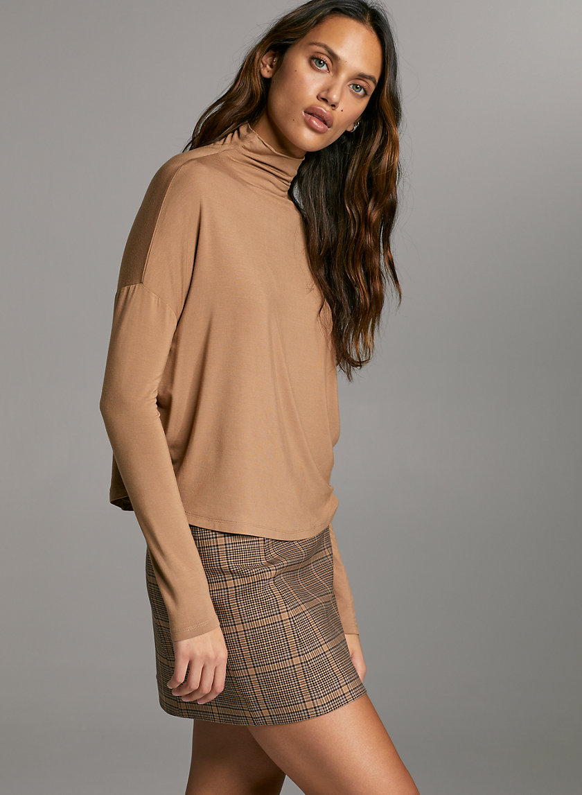 MODERN CHECK MINI SKIRT - Plaid, A-line mini skirt MODERN CHECK MINI SKIRT - Plaid, A-line mini skirt