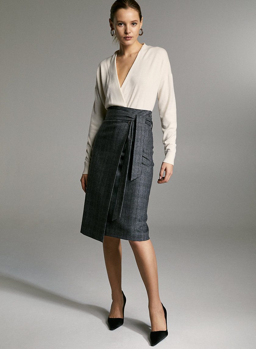 KARL WOOL CASHMERE SKIRT - Wool skirt KARL WOOL CASHMERE SKIRT - Wool skirt