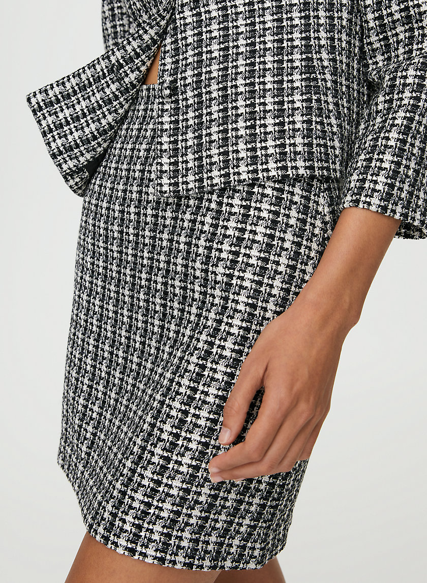 BRYN SKIRT - Tweed mini skirt BRYN SKIRT - Tweed mini skirt