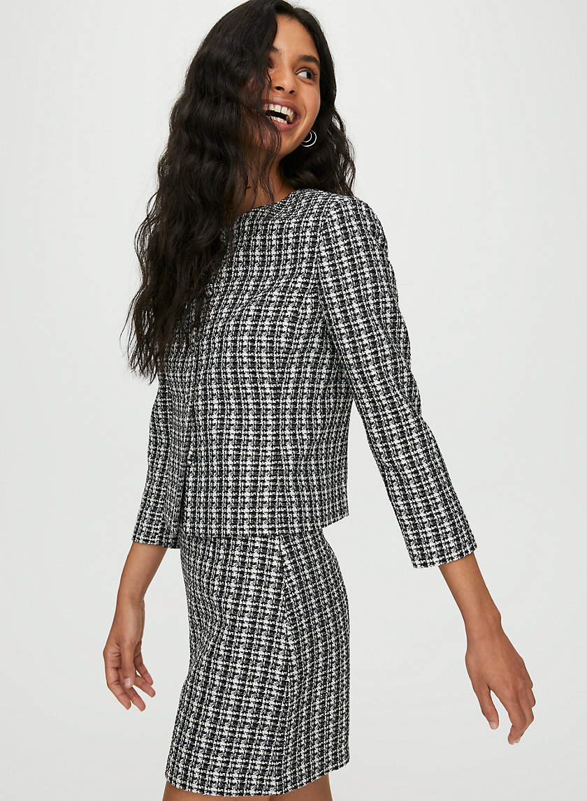 BRYN SKIRT - Tweed mini skirt BRYN SKIRT - Tweed mini skirt