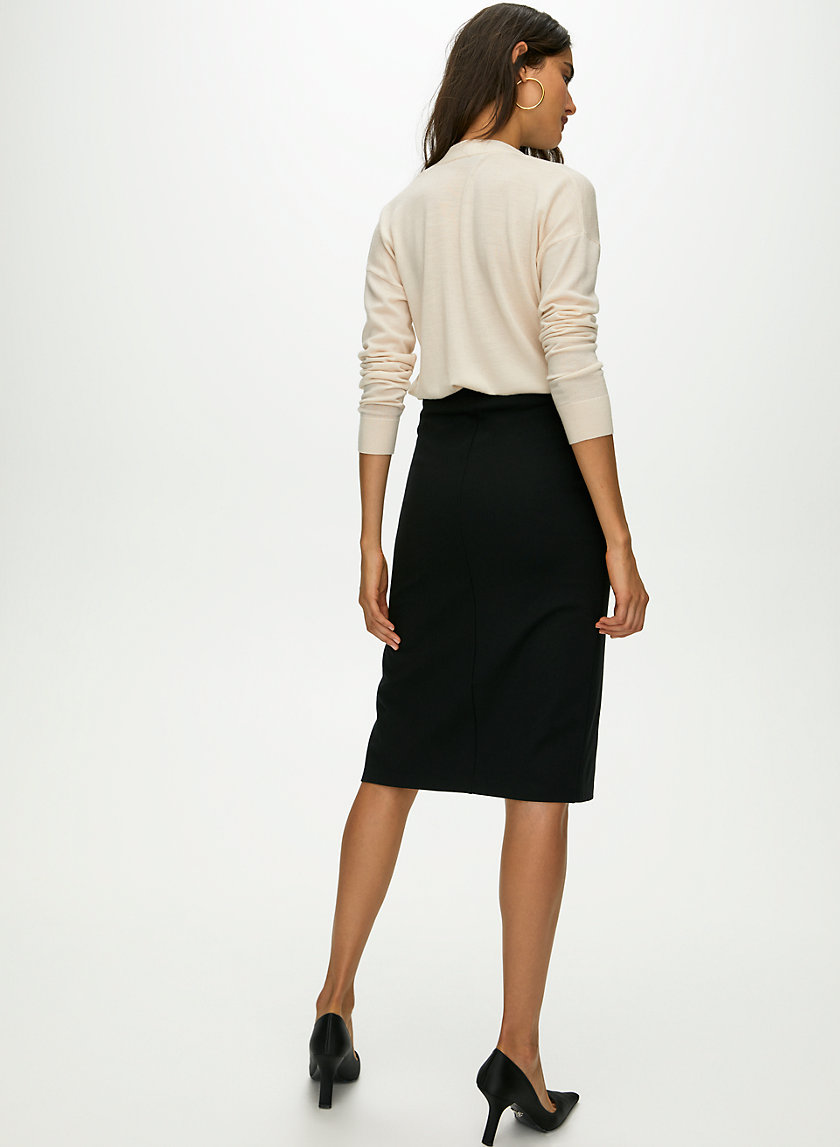 PENCIL SLIT SKIRT - Slit pencil skirt PENCIL SLIT SKIRT - Slit pencil skirt
