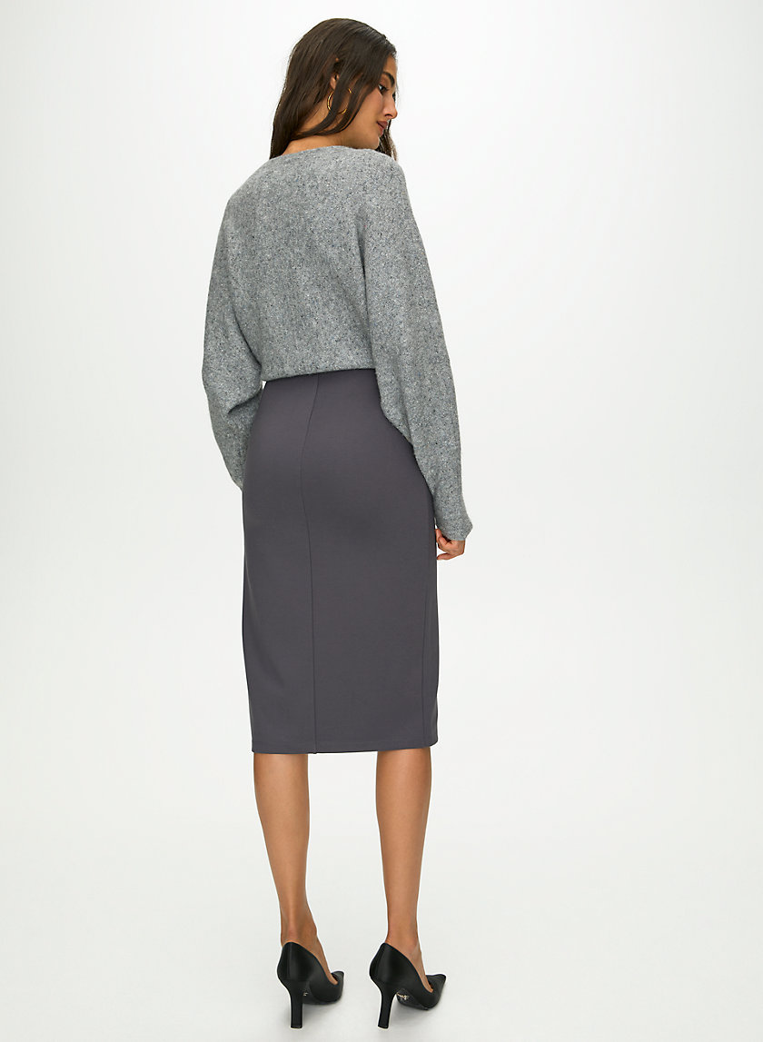 PENCIL SLIT SKIRT - Slit pencil skirt PENCIL SLIT SKIRT - Slit pencil skirt