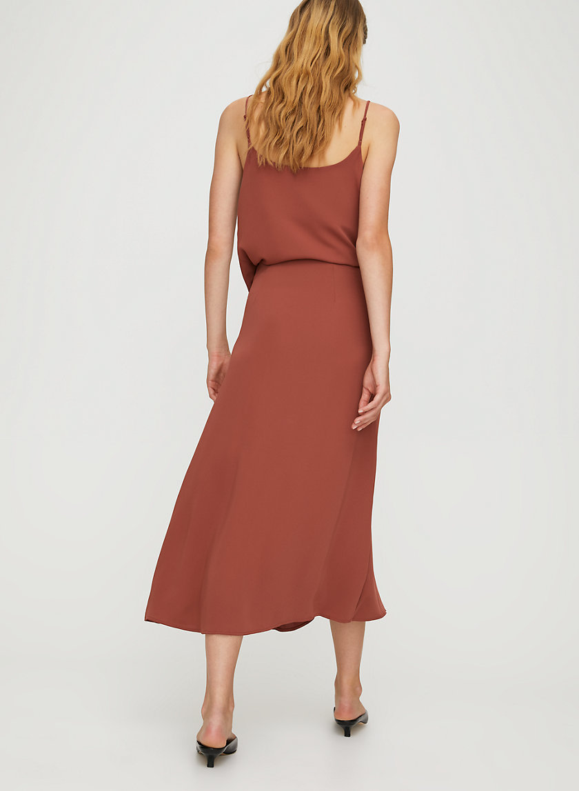 WILSON SKIRT - Slit midi skirt WILSON SKIRT - Slit midi skirt