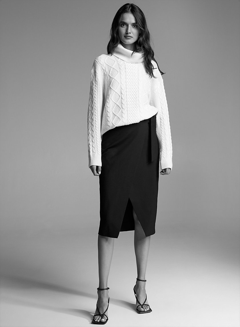 PELLI SKIRT - Stretchy wrap skirt PELLI SKIRT - Stretchy wrap skirt