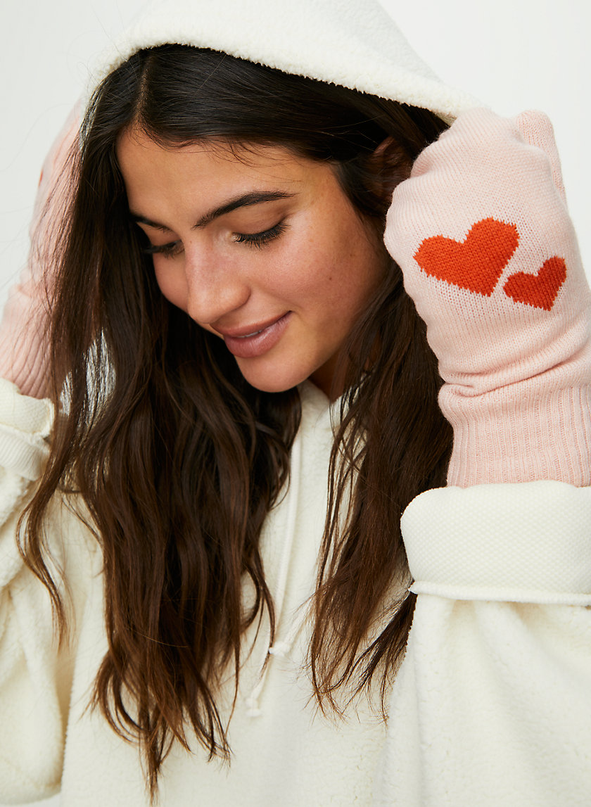 SYLVIANE MITTEN - Heart mittens SYLVIANE MITTEN - Heart mittens