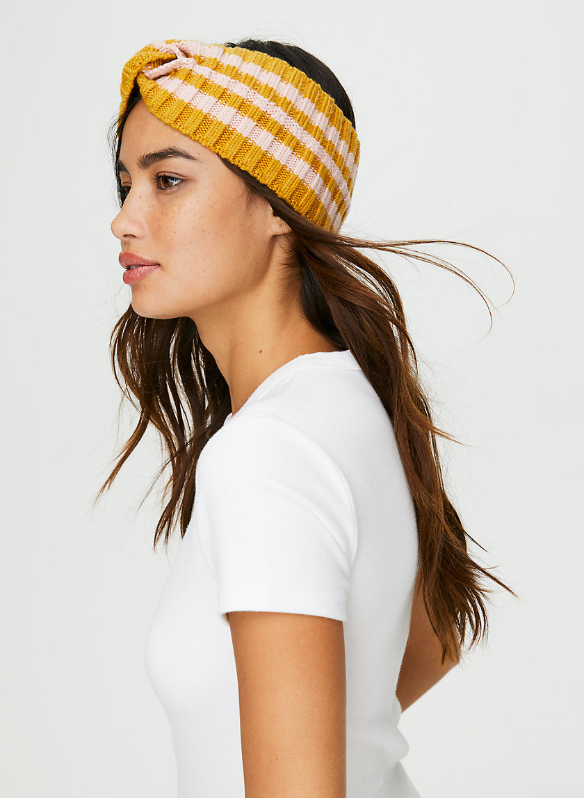 LOVEGOOD HEADBAND - Striped knit headband LOVEGOOD HEADBAND - Striped knit headband