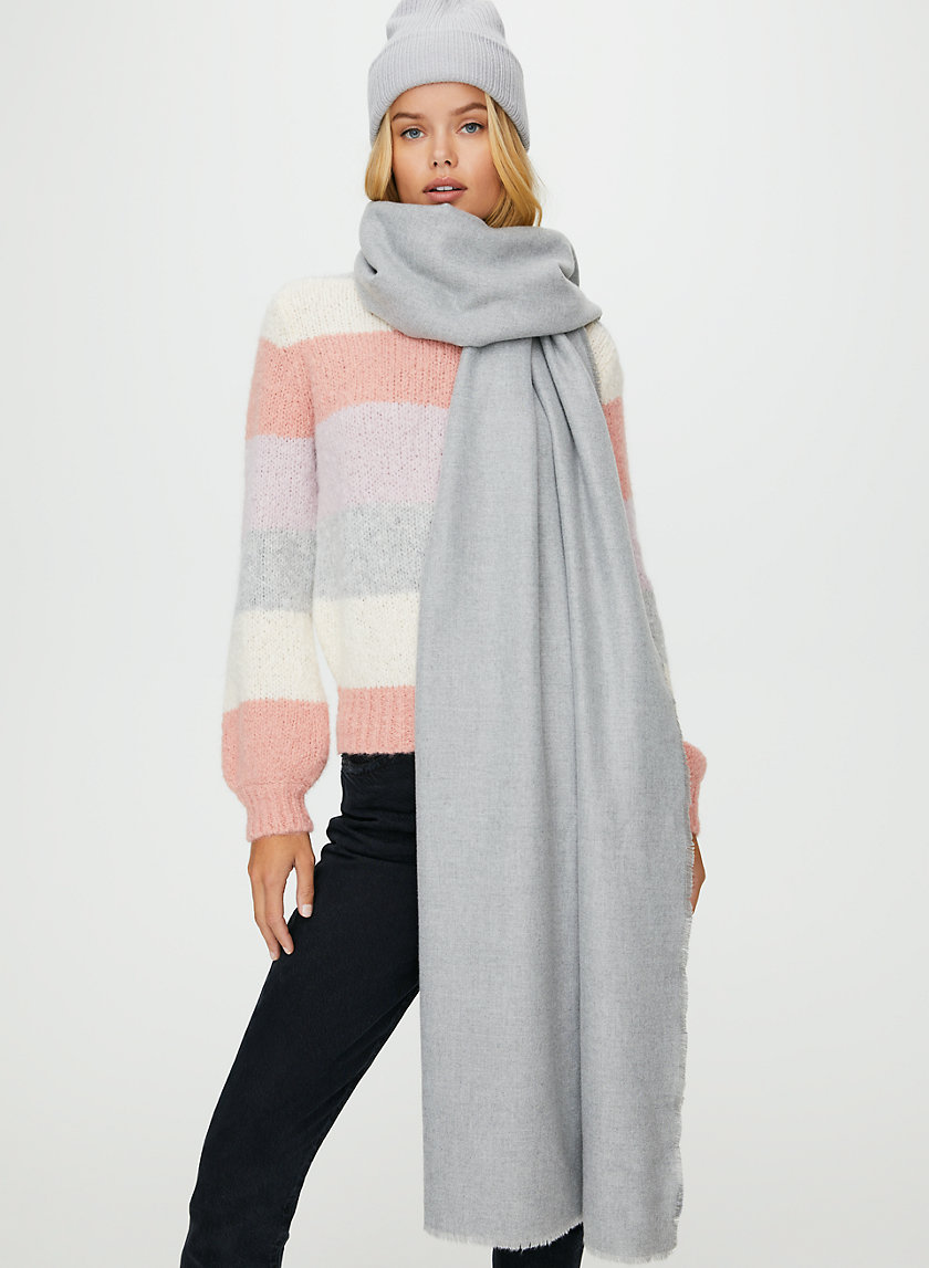 CHLOE SCARF - Long fringe blanket scarf CHLOE SCARF - Long fringe blanket scarf