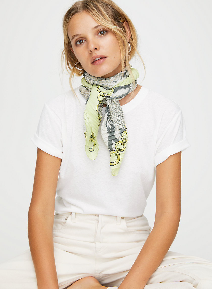 KAY SCARF - Snake-print scarf KAY SCARF - Snake-print scarf