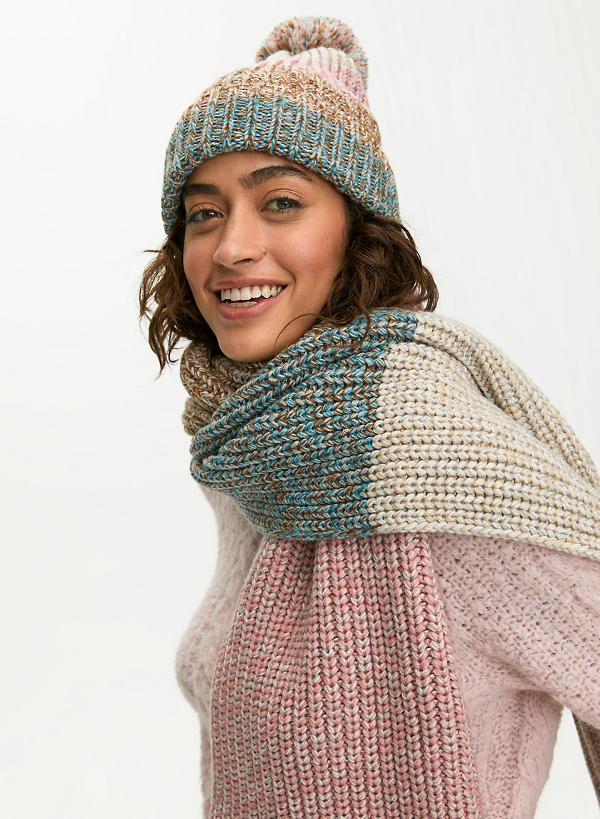 FRANCIE SCARF - Cable-knit scarf FRANCIE SCARF - Cable-knit scarf