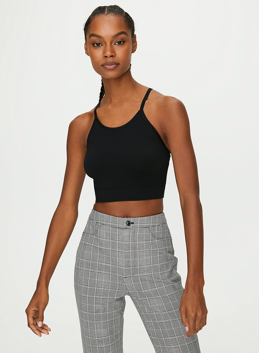 PIPER SEAMLESS TANK - Seamless racerback crop top PIPER SEAMLESS TANK - Seamless racerback crop top