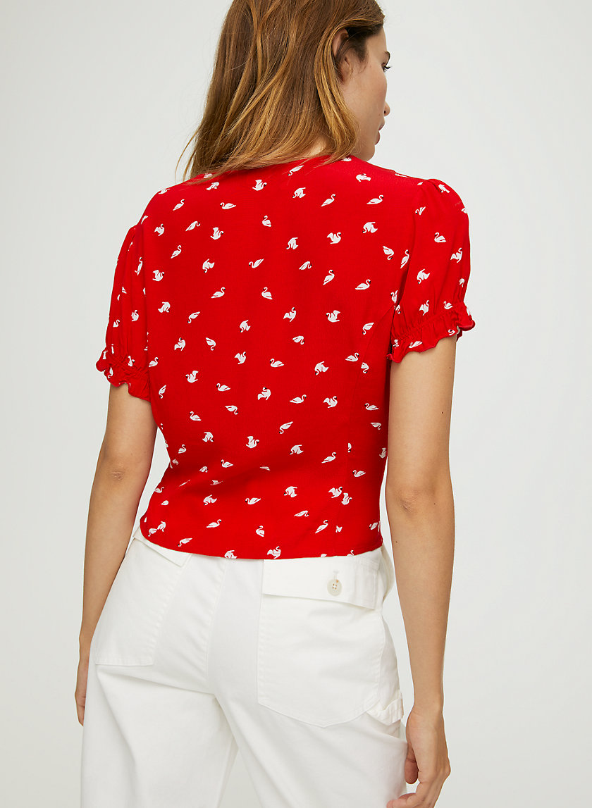 TARYN BLOUSE - Puff-sleeve, prairie blouse TARYN BLOUSE - Puff-sleeve, prairie blouse