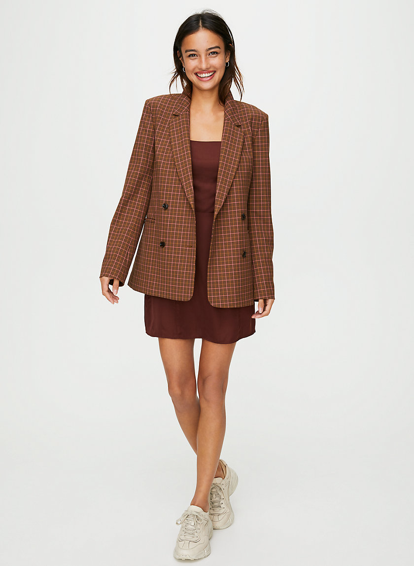 FRESHMAN CHECK BLAZER - Tailored plaid blazer FRESHMAN CHECK BLAZER - Tailored plaid blazer