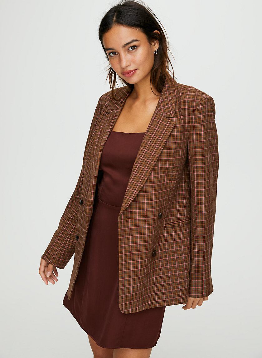 FRESHMAN CHECK BLAZER - Tailored plaid blazer FRESHMAN CHECK BLAZER - Tailored plaid blazer