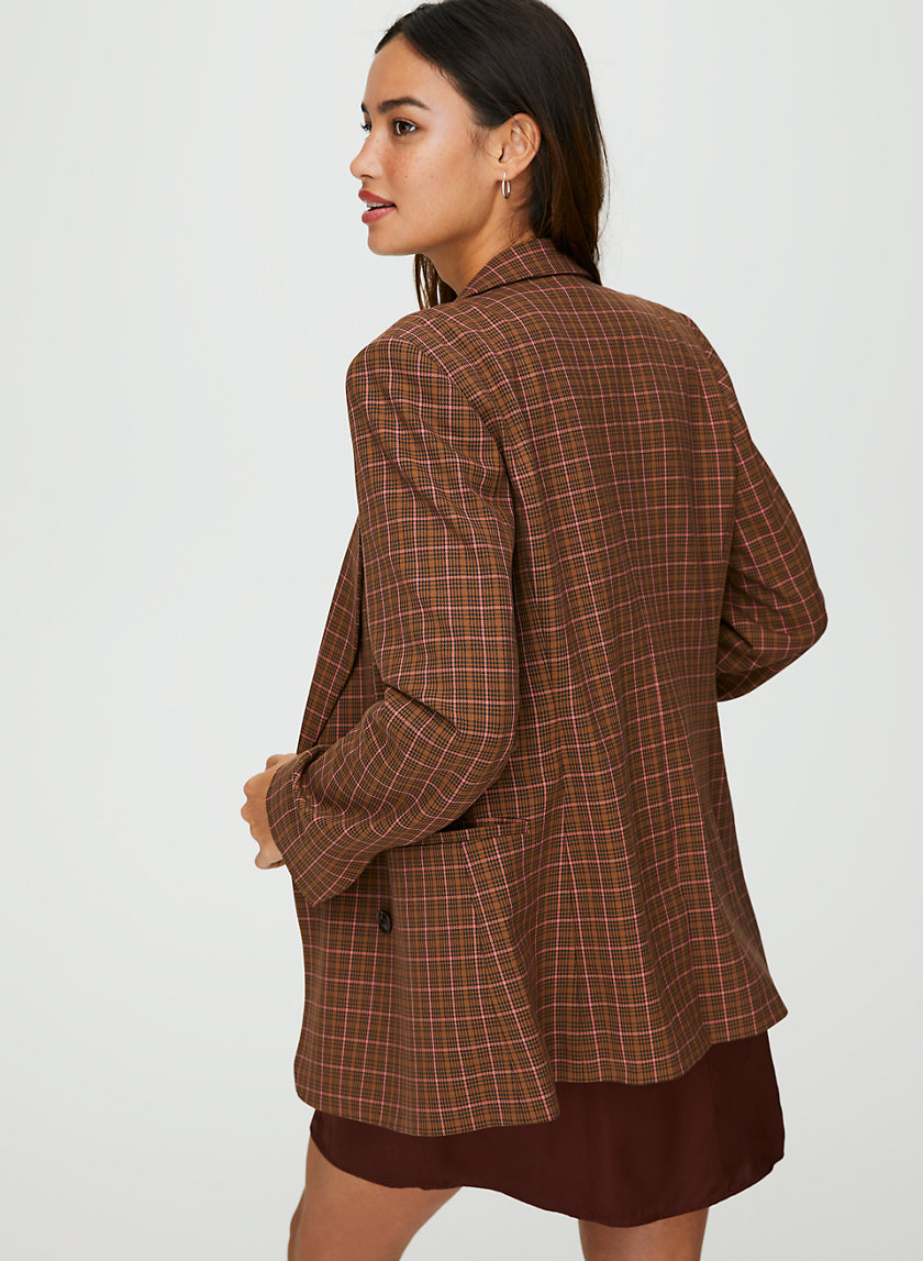 FRESHMAN CHECK BLAZER - Tailored plaid blazer FRESHMAN CHECK BLAZER - Tailored plaid blazer
