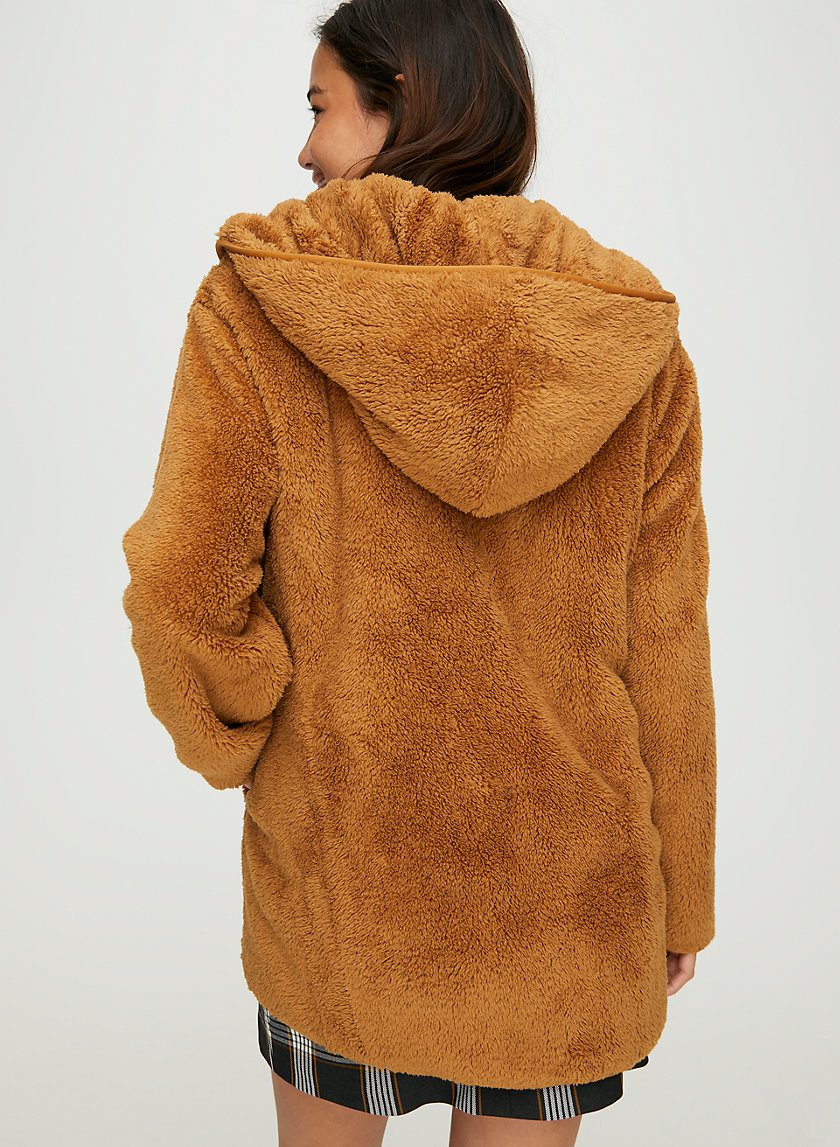 ALISYA JACKET - Fuzzy teddy cardigan ALISYA JACKET - Fuzzy teddy cardigan