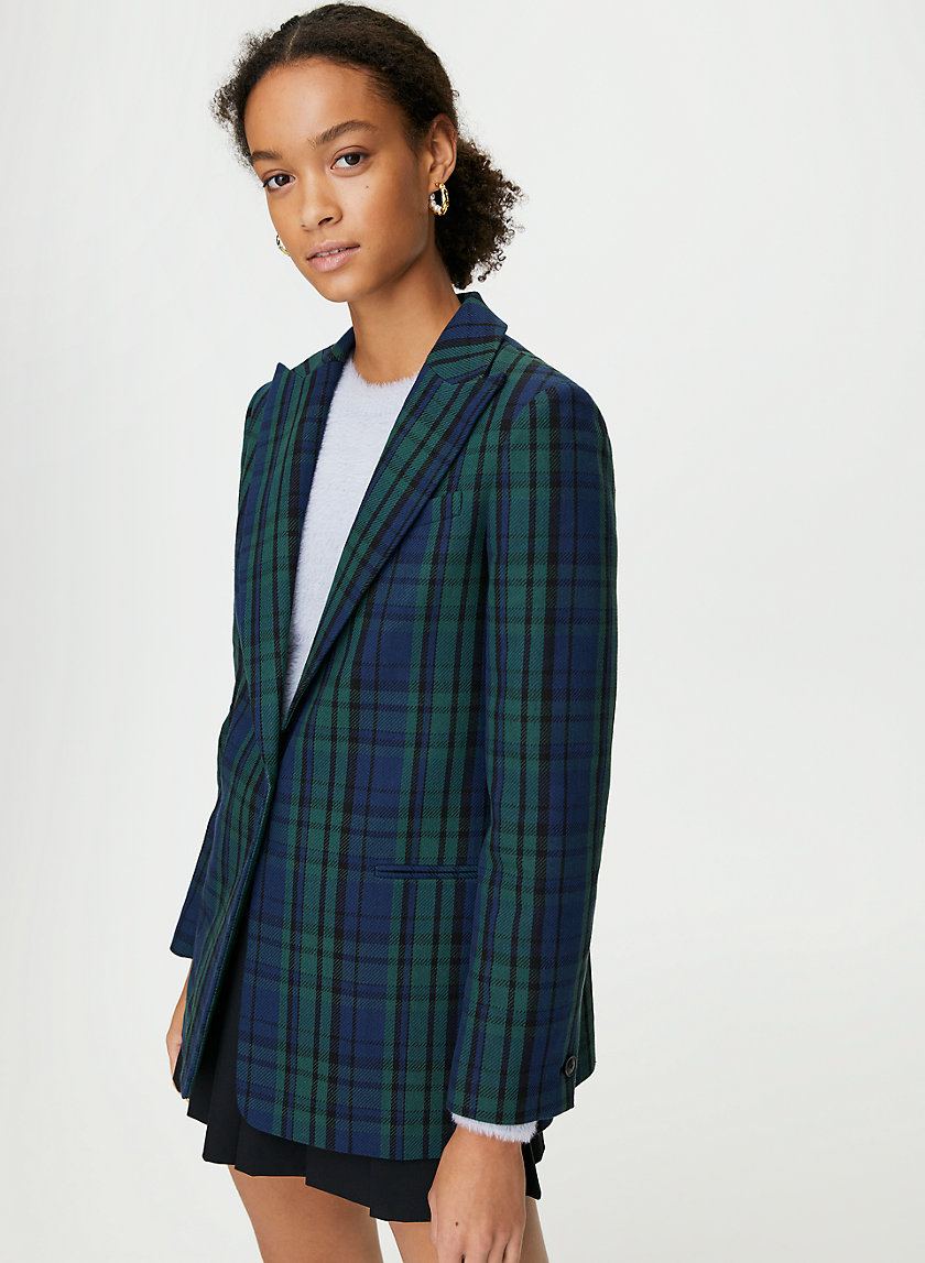 Sunday Best TATUM CHECK BLAZER | Aritzia US