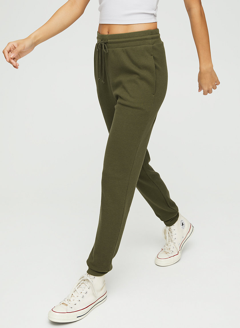 NICKLEBY PANT - Waffle knit joggers NICKLEBY PANT - Waffle knit joggers