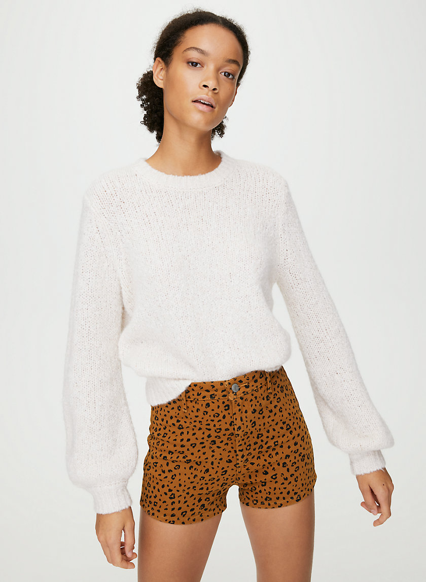 MOLLY SHORTY SHORT - High-waisted leopard-print shorts MOLLY SHORTY SHORT - High-waisted leopard-print shorts