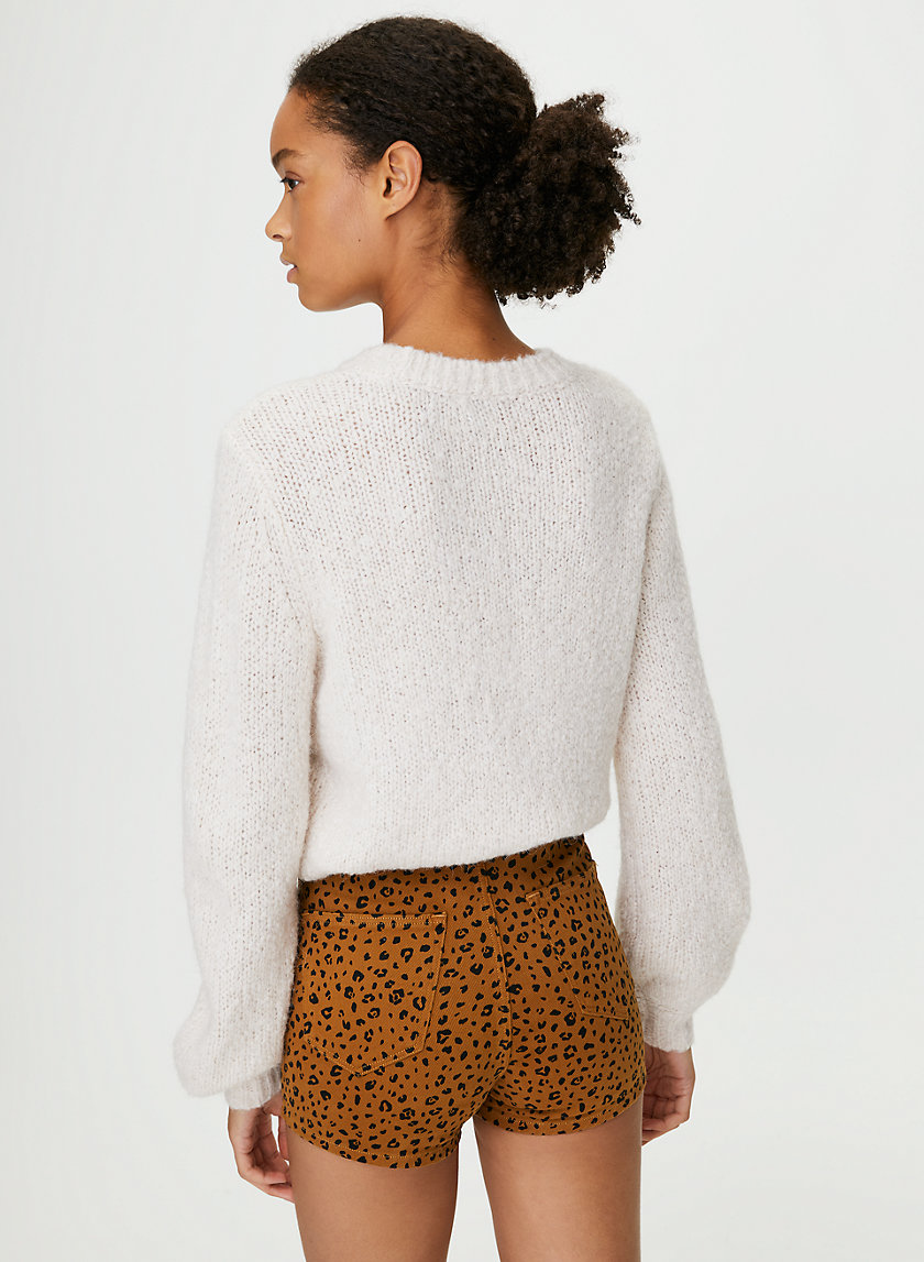 MOLLY SHORTY SHORT - High-waisted leopard-print shorts MOLLY SHORTY SHORT - High-waisted leopard-print shorts