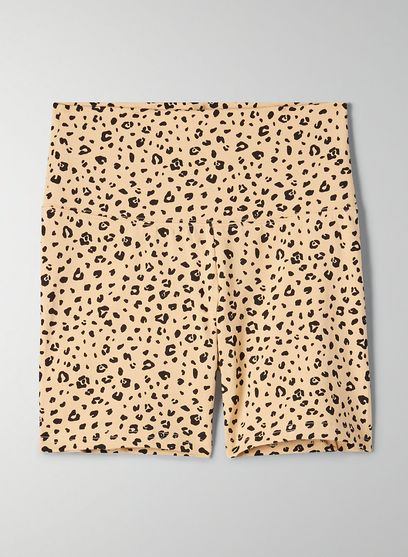 cheetah biker short