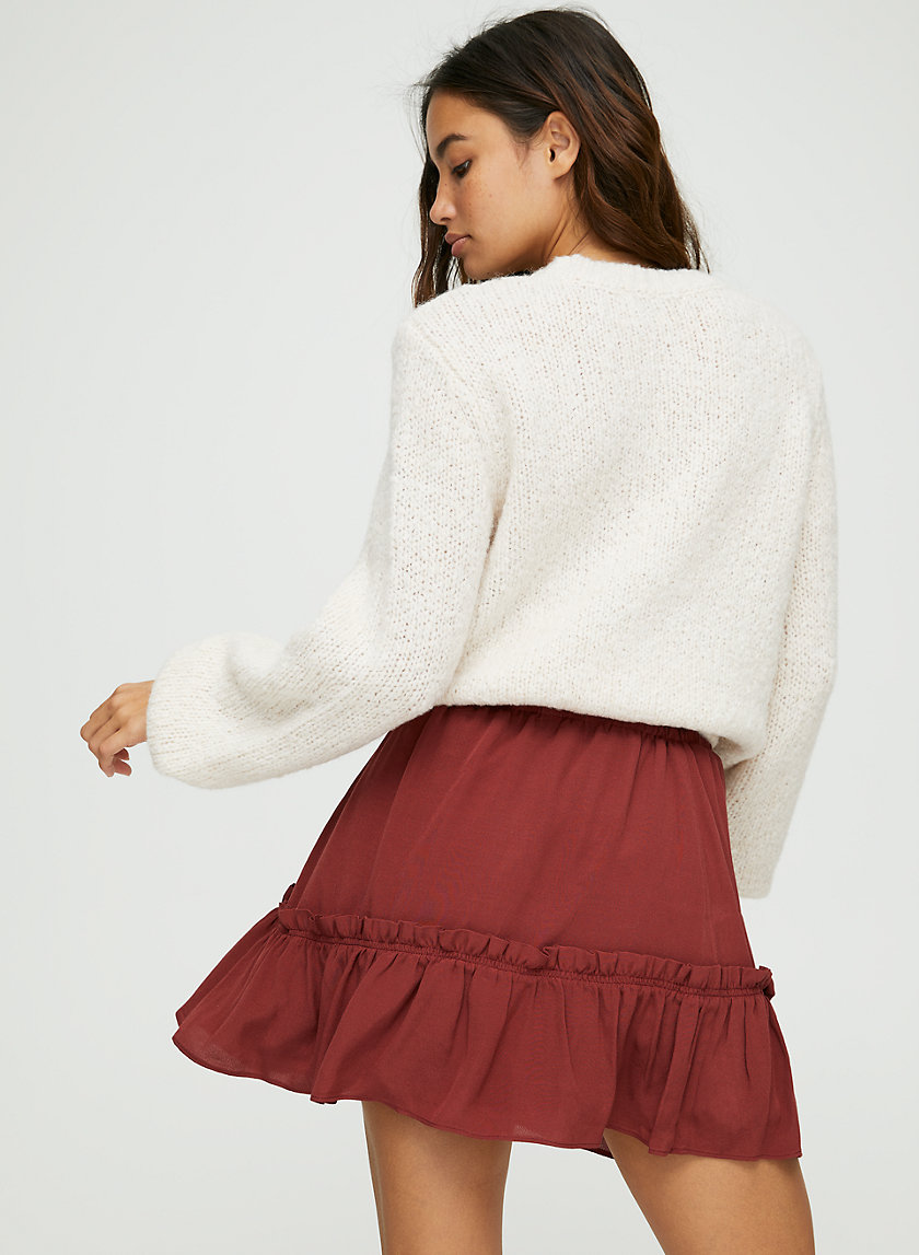 TRIXIE SKIRT - Flouncy A-line mini skirt TRIXIE SKIRT - Flouncy A-line mini skirt