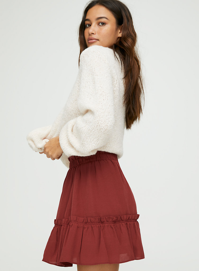 TRIXIE SKIRT - Flouncy A-line mini skirt TRIXIE SKIRT - Flouncy A-line mini skirt