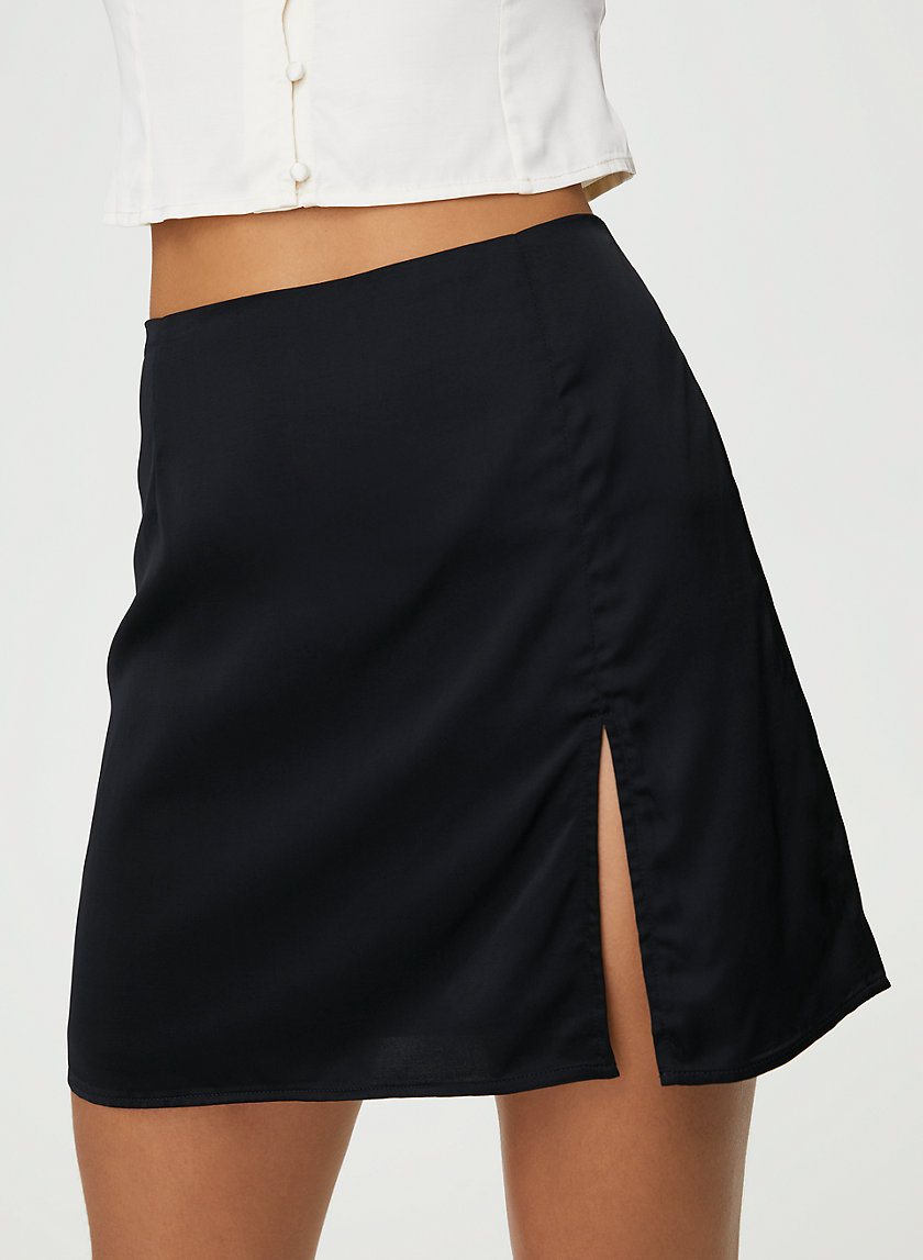 TATIANA SKIRT - Satin mini skirt TATIANA SKIRT - Satin mini skirt