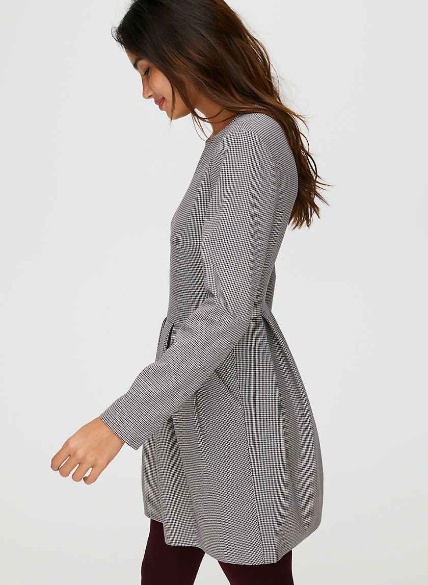 TARTINE CHECK DRESS - Check fit-and-flare dress TARTINE CHECK DRESS - Check fit-and-flare dress