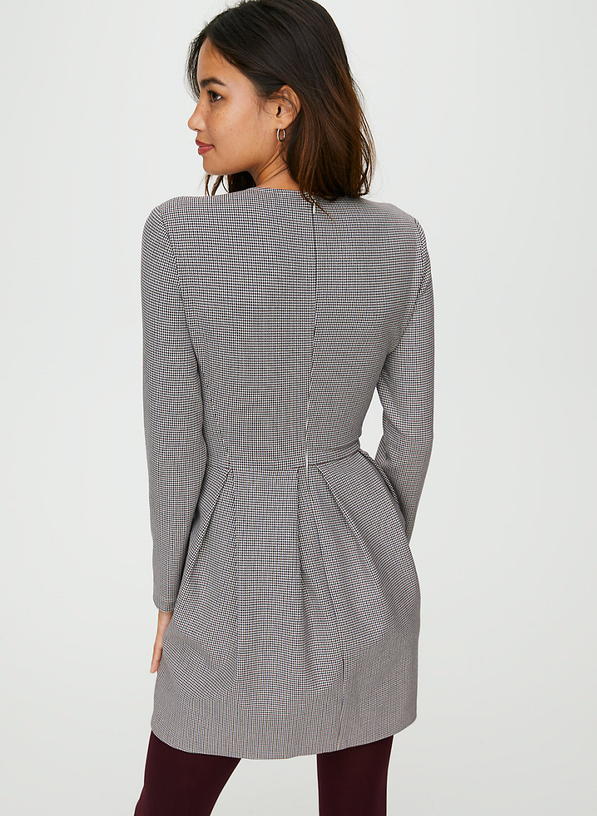 TARTINE CHECK DRESS - Check fit-and-flare dress TARTINE CHECK DRESS - Check fit-and-flare dress