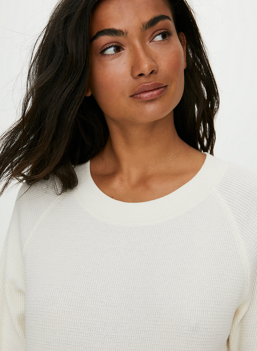 ANDREWS THERMAL - Waffle-knit thermal top ANDREWS THERMAL - Waffle-knit thermal top