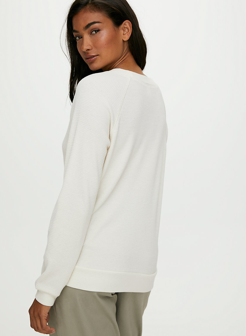 ANDREWS THERMAL - Waffle-knit thermal top ANDREWS THERMAL - Waffle-knit thermal top
