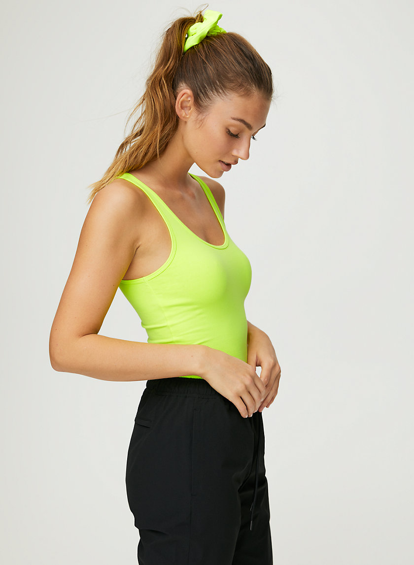 '90S BERGMAN TANK - Cropped, scoop-neck tank top '90S BERGMAN TANK - Cropped, scoop-neck tank top