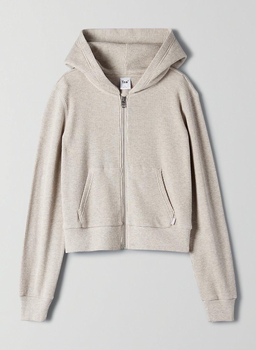 Tna THERMAL ZIP HOODIE Aritzia CA