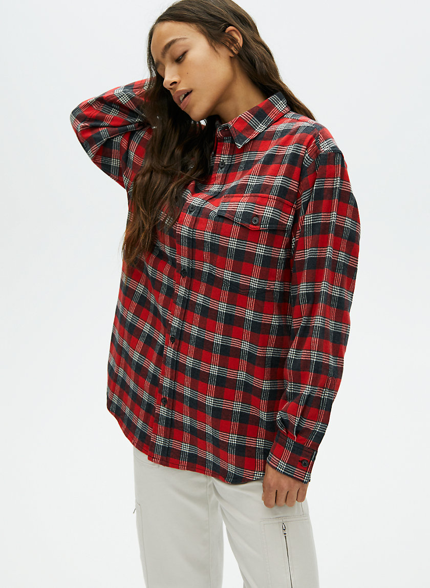 NEW HAVEN BUTTON-UP - Flannel button-up shirt NEW HAVEN BUTTON-UP - Flannel button-up shirt
