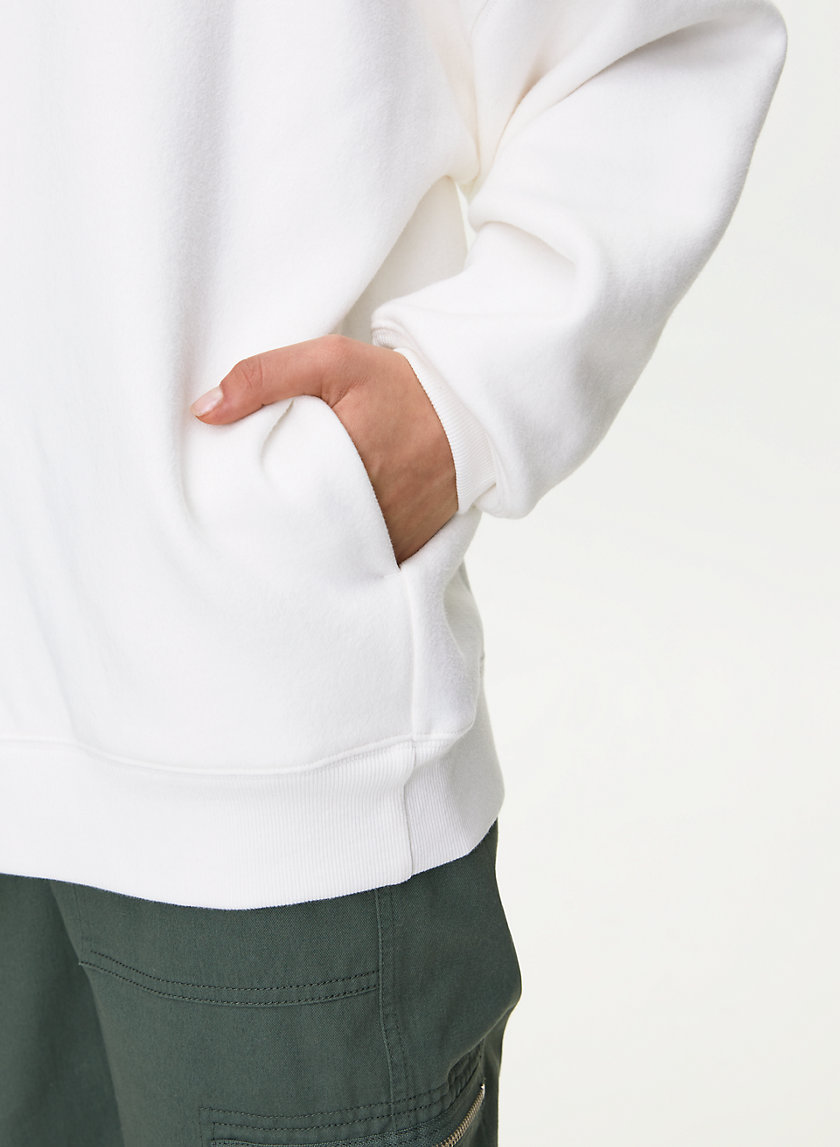 MOCKNECK SWEATSHIRT - Oversized, mock-neck sweatshirt MOCKNECK SWEATSHIRT - Oversized, mock-neck sweatshirt