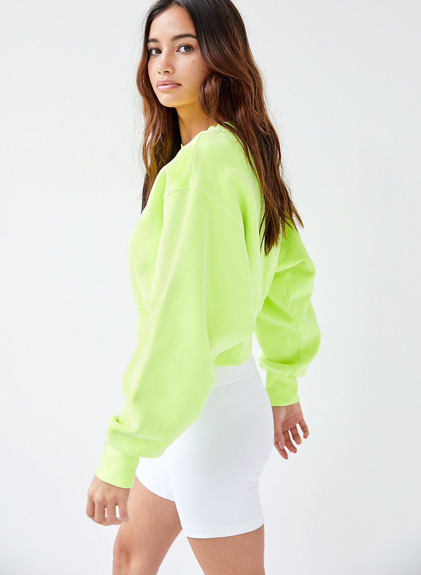 PERKINS SWEATSHIRT - Cropped crew-neck sweatshirt PERKINS SWEATSHIRT - Cropped crew-neck sweatshirt