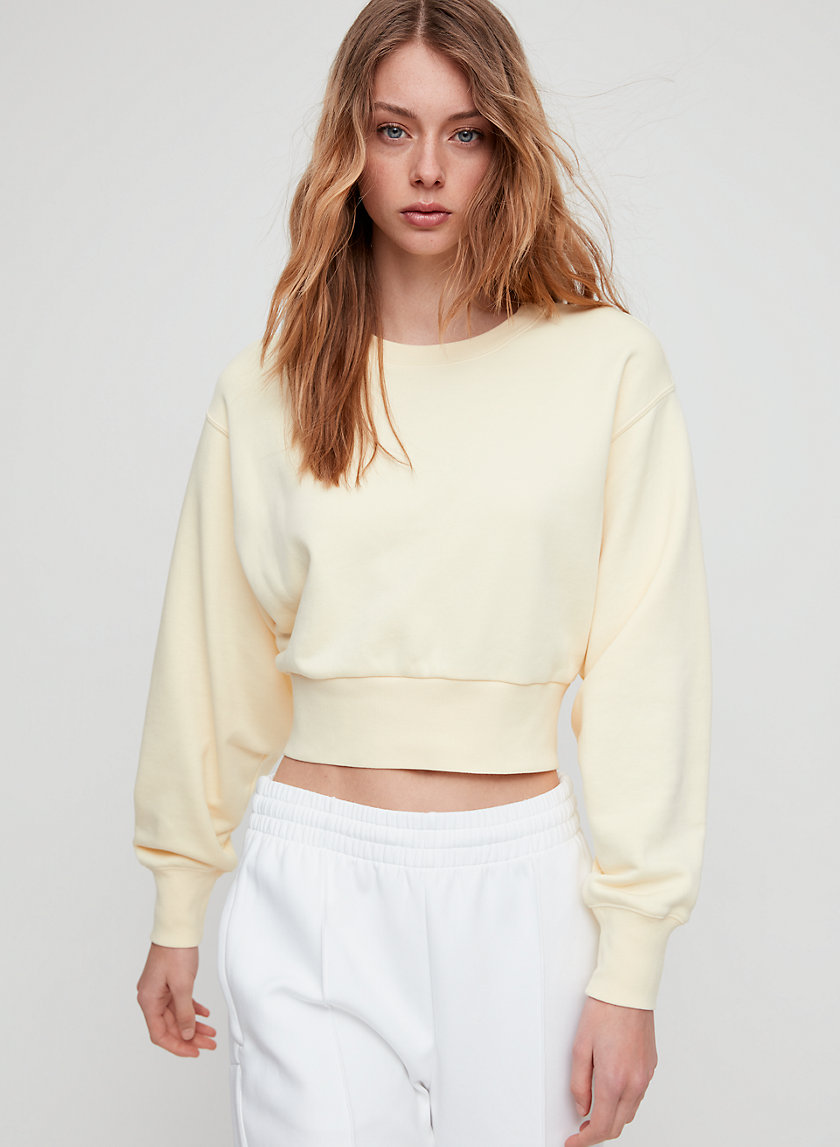 PERKINS LIGHT SWEATSHIRT - Cropped dolman sweatshirt PERKINS LIGHT SWEATSHIRT - Cropped dolman sweatshirt