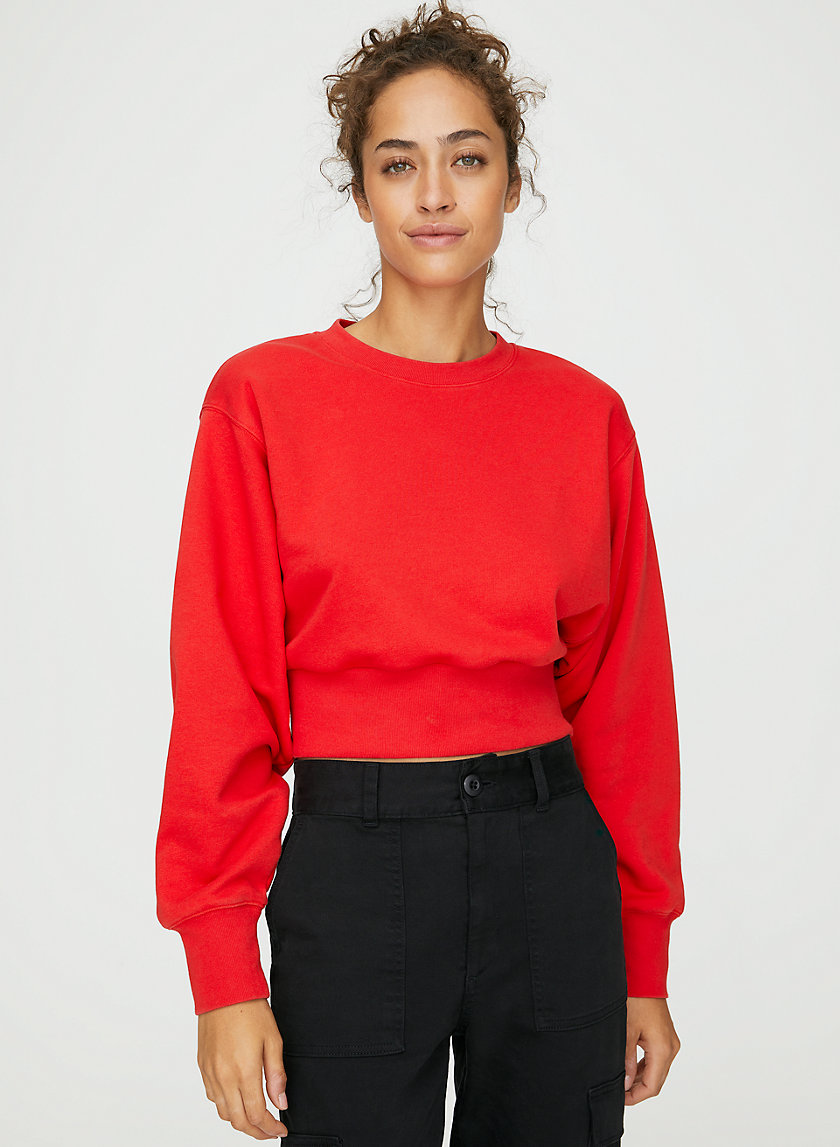 PERKINS LIGHT SWEATSHIRT - Cropped dolman sweatshirt PERKINS LIGHT SWEATSHIRT - Cropped dolman sweatshirt