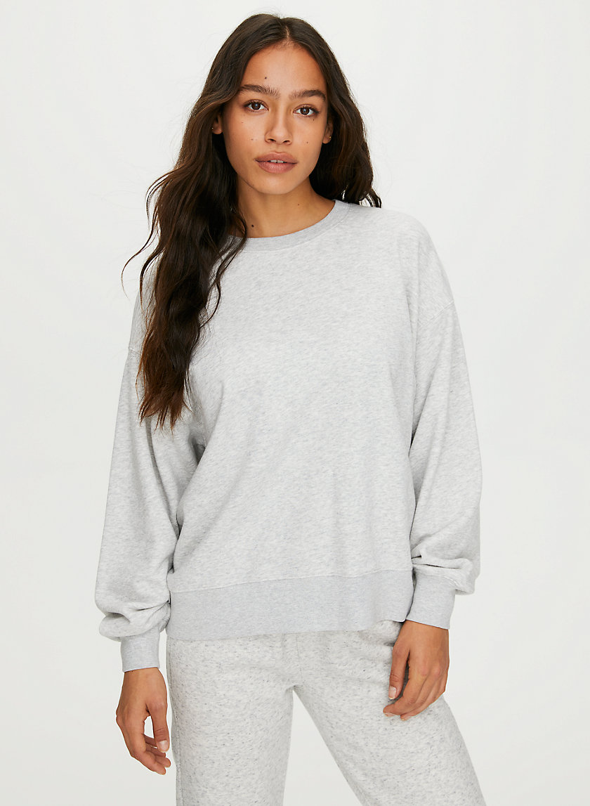 Tna AIRYAF BOYFRIEND CREW SWEATSHIRT | Aritzia CA