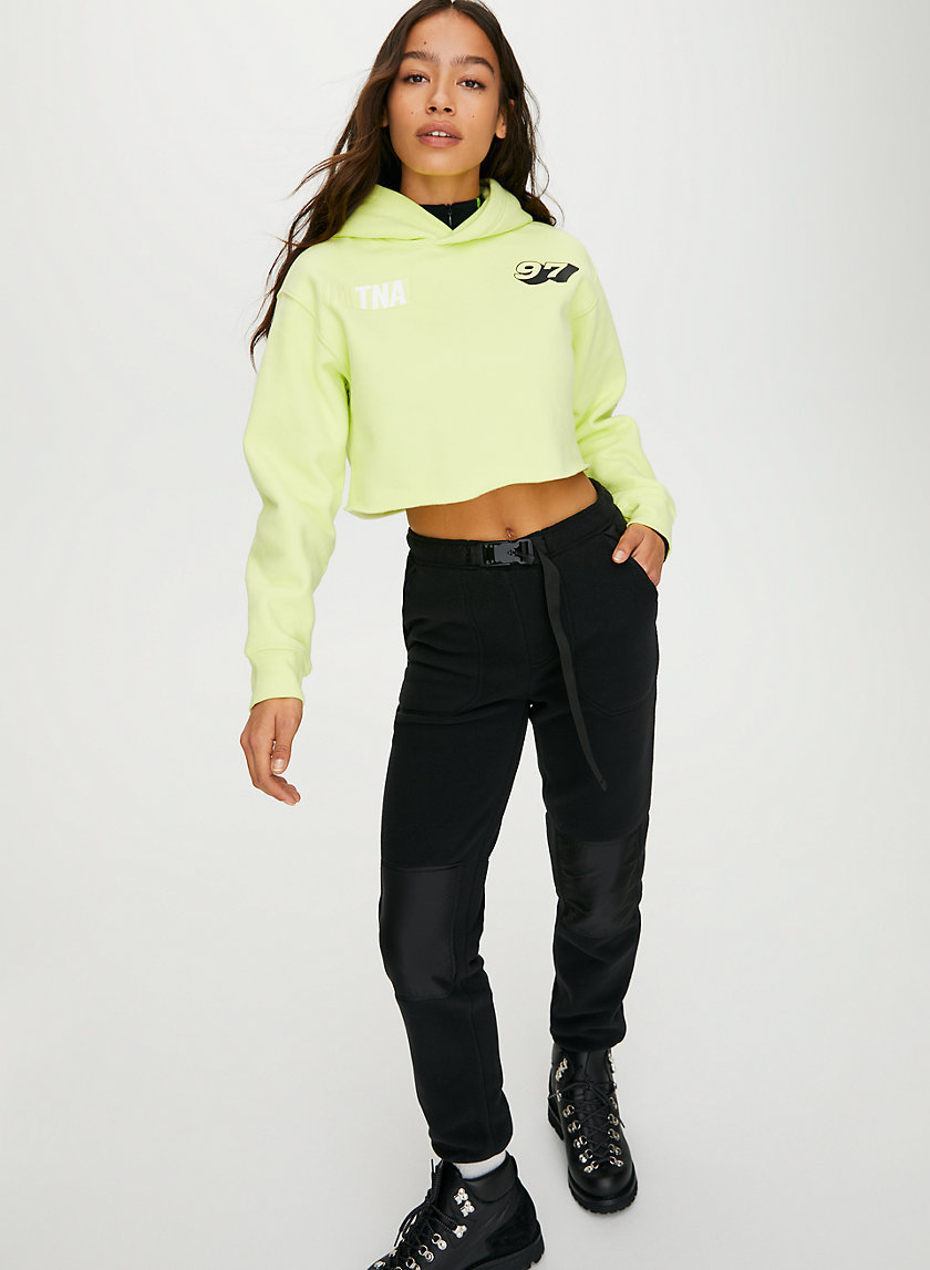 PERFECT CROPPED HOODIE - Cropped graphic hoodie PERFECT CROPPED HOODIE - Cropped graphic hoodie