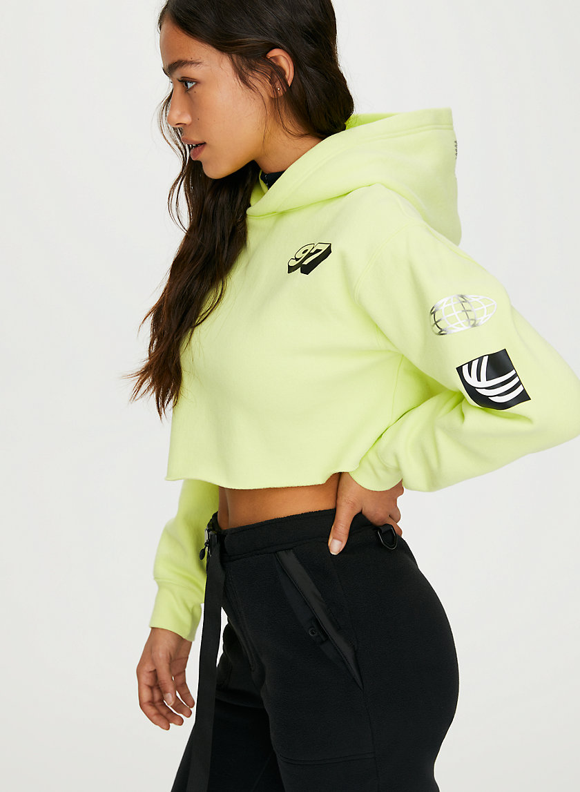 PERFECT CROPPED HOODIE - Cropped graphic hoodie PERFECT CROPPED HOODIE - Cropped graphic hoodie